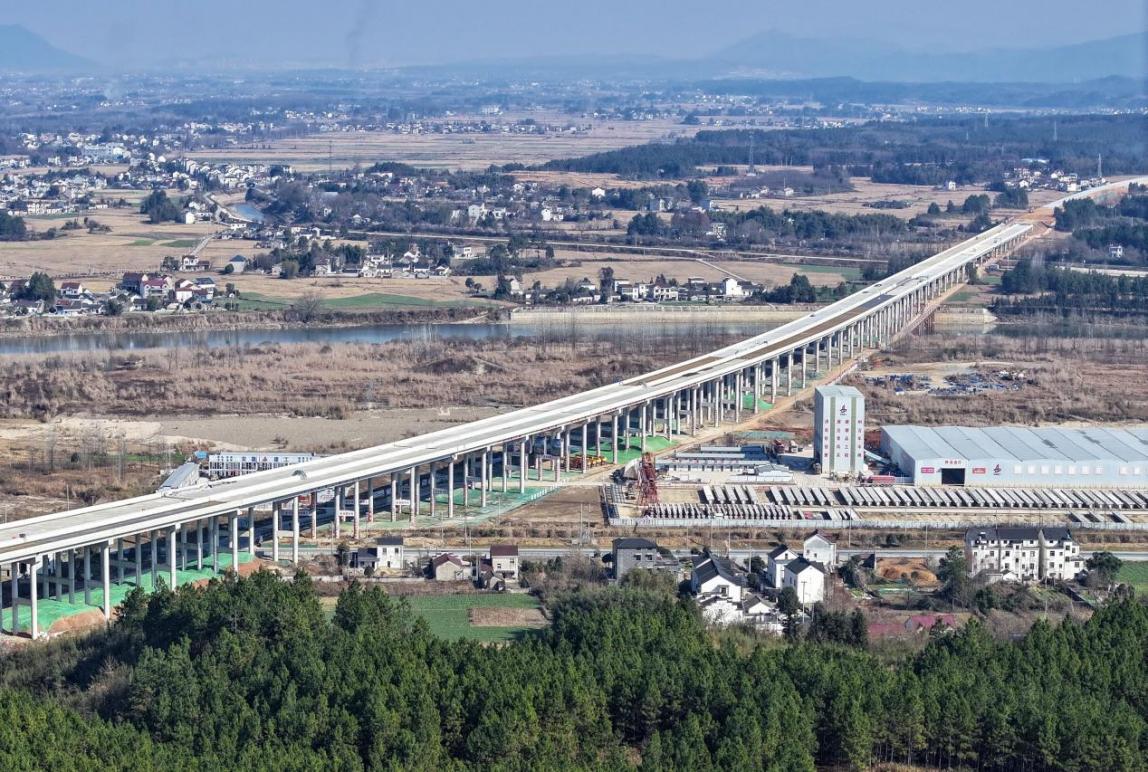 新利体育安徽建工重点项目抢抓枢纽节点 奋力完成首季“开门红”(图3)